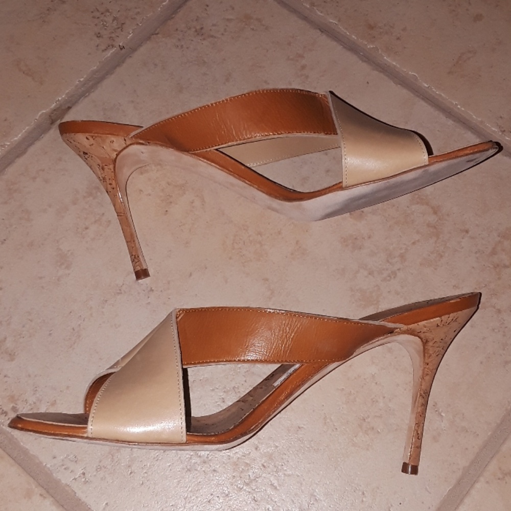Manolo Blahnik DALEMA high heeled slides